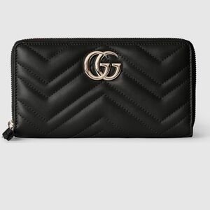 Gucci Marmont zip around wallet